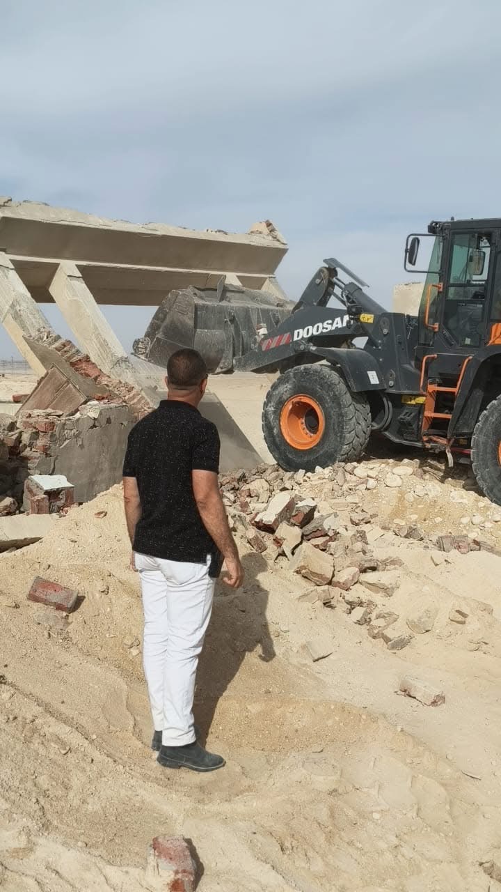 استرداد 920 فدانًا من أراضي الدولة في أطفيح