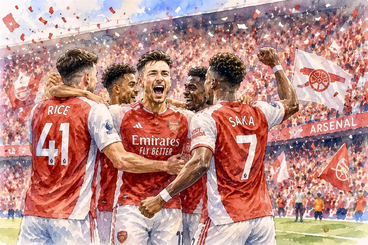 أرسنال يتوج بالدوري الإنجليزي بعد غياب 22 عاماً