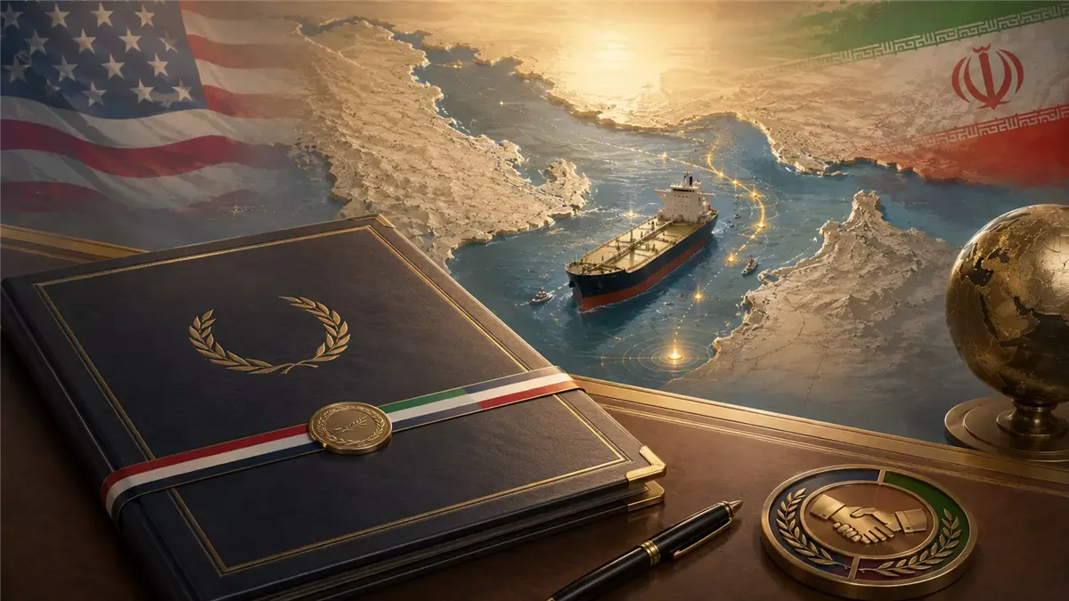 المفاوضات بين الولايات المتحدة وإيران - Illustration