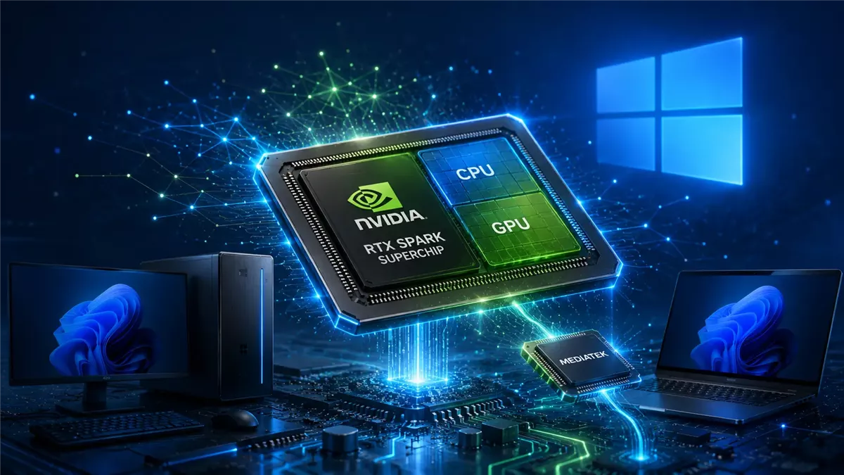 نفيديا تراهن على RTX Spark لقيادة الجيل القادم - Illustration
