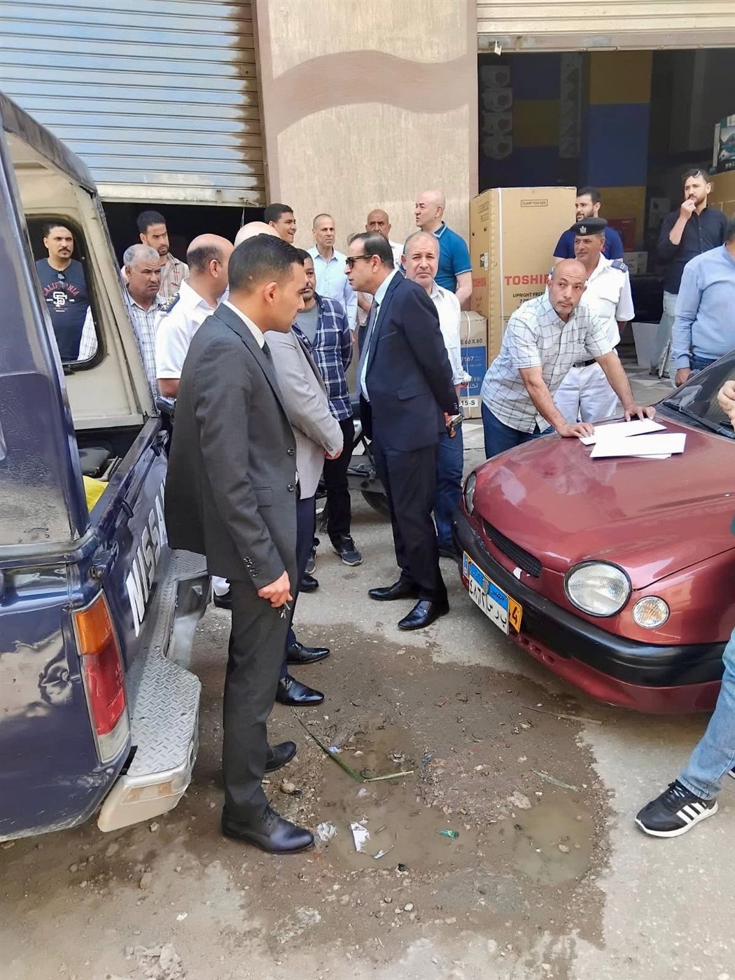 انهيار عقار مطوبس يدفع النيابة الإدارية لفتح تحقيق