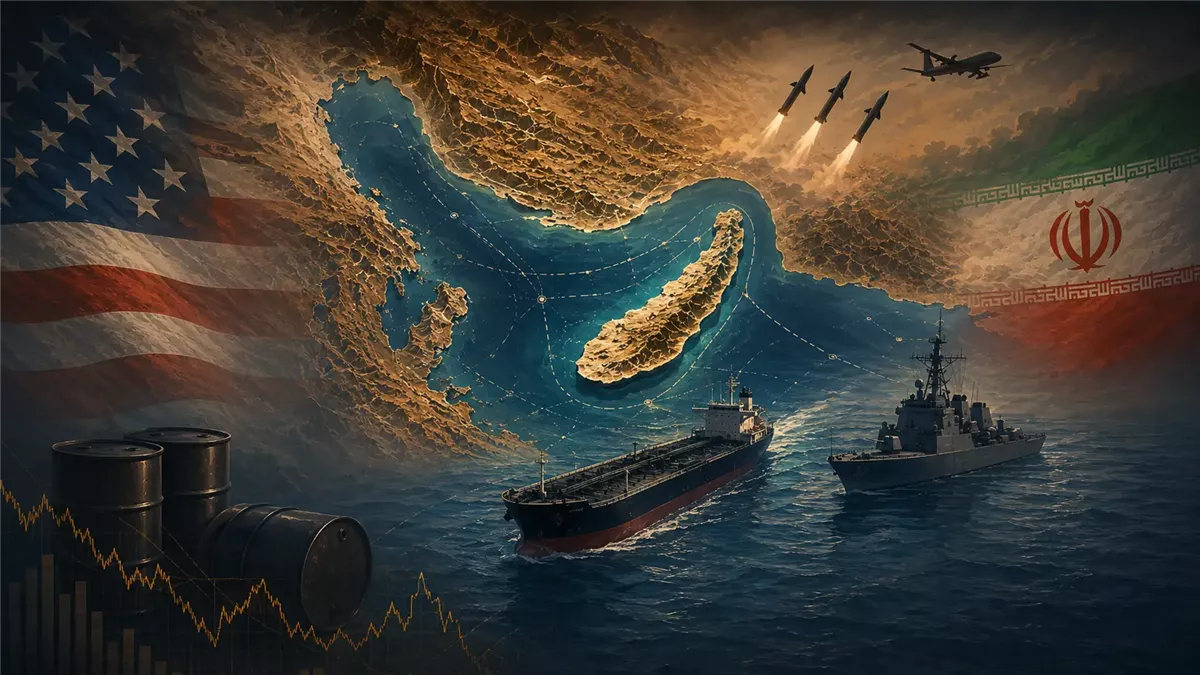 واشنطن وطهران على حافة انهيار الهدنة في الخليج - Illustration