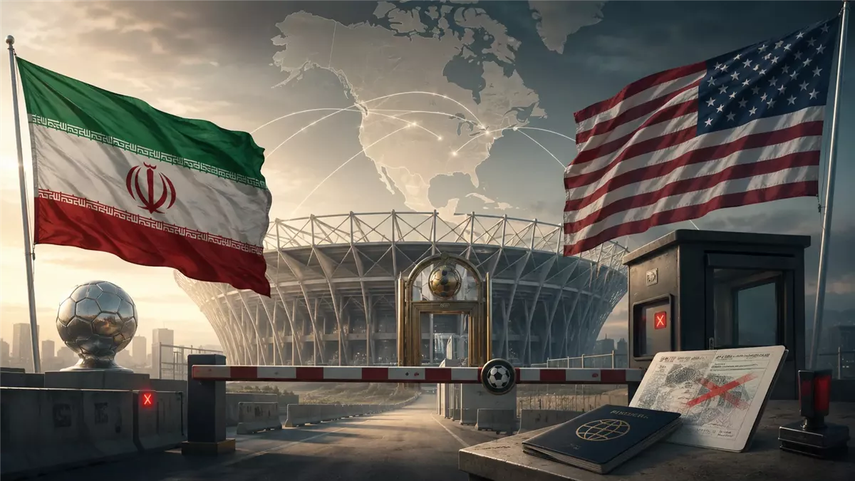 بعثة إيران تستعد للمشاركة في كأس العالم 2026 - Illustration