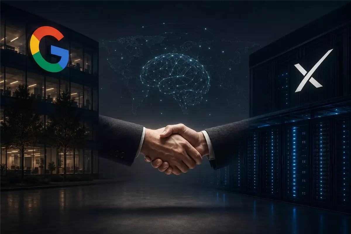 صفقة جوجل وSpaceX تمنح Gemini Enterprise طاقة حوسبة فورية