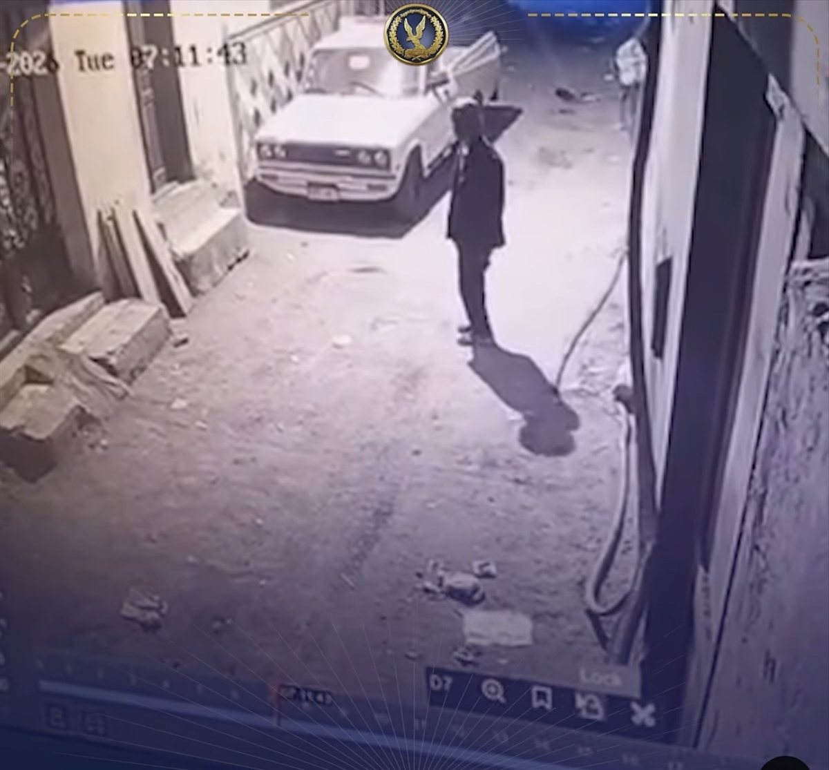 الداخلية تضبط سارق كابل كهربائي من ورشة بالجيزة