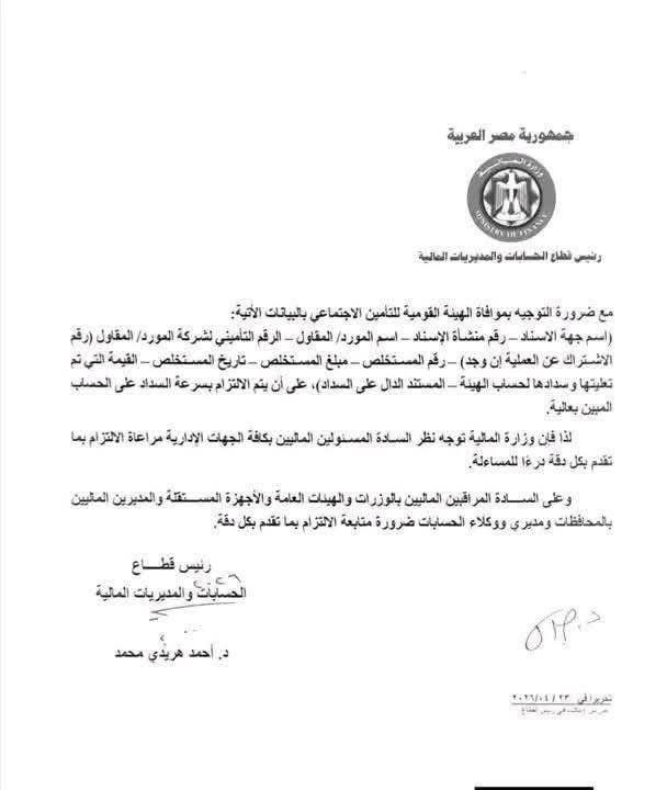 مخاطبات نشرها النائب أحمد فرغلي ٣