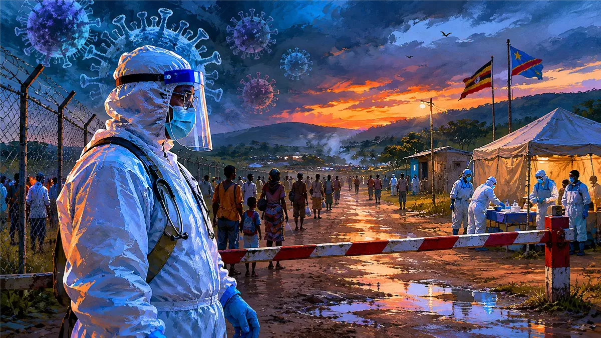 أوغندا تغلق حدود الكونغو بعد تفشي إيبولا أرشيفية