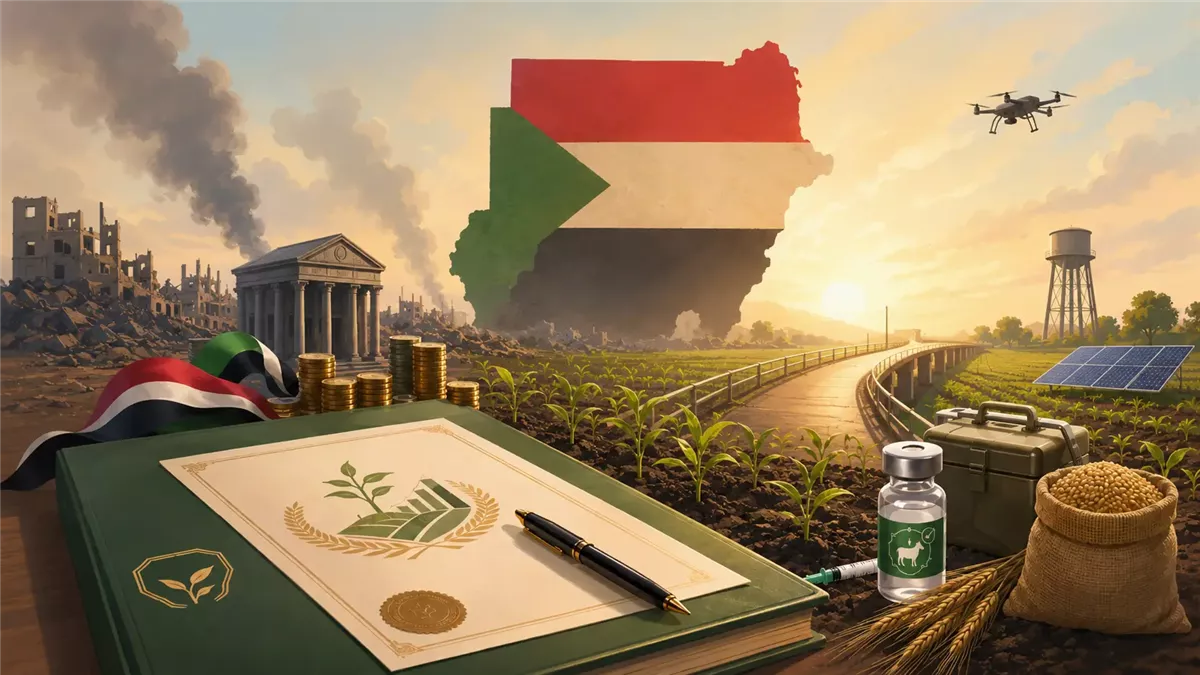 مبادرة زراعية لإنعاش الإنتاج بعد أزمة الفقر في السودان - Illustration