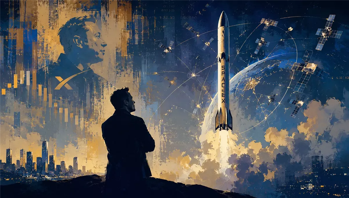 اكتتاب SpaceX يضع ماسك فوق حاجز التريليون أرشيفية 