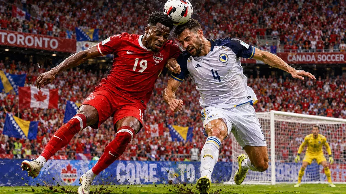 البوسنة تباغت كندا بهدف مبكر في كأس العالم أرشيفية