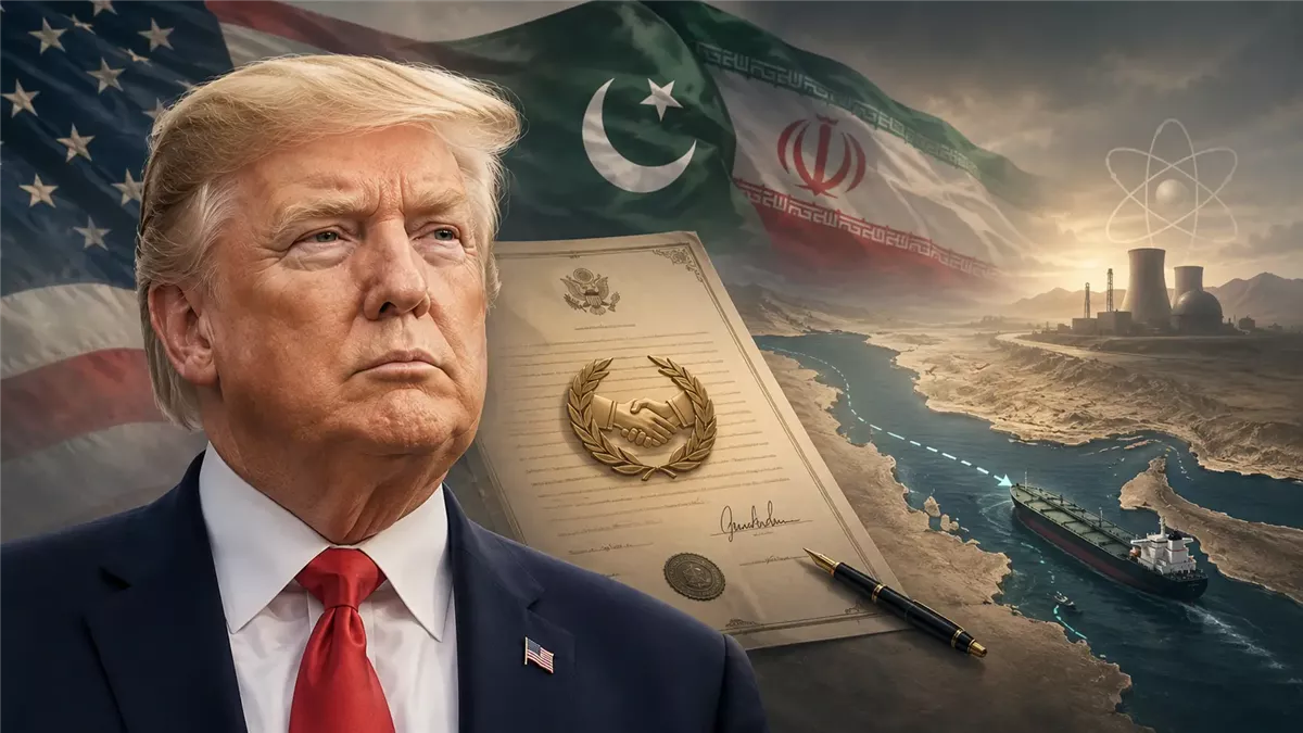 ترامب وطهران أمام مذكرة إسلام آباد - Illustration