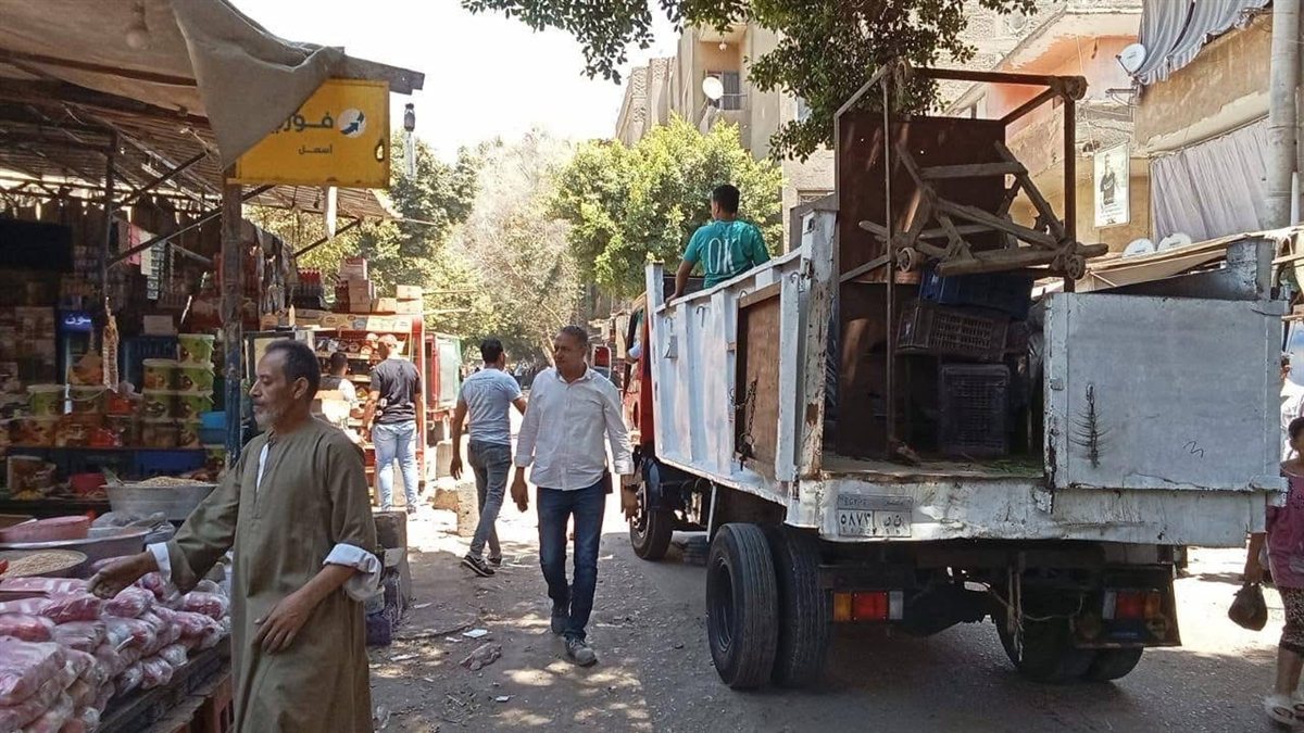محافظ الجيزة يوجه بمنع عودة الإشغالات إلى شارع جمال عبد الناصر