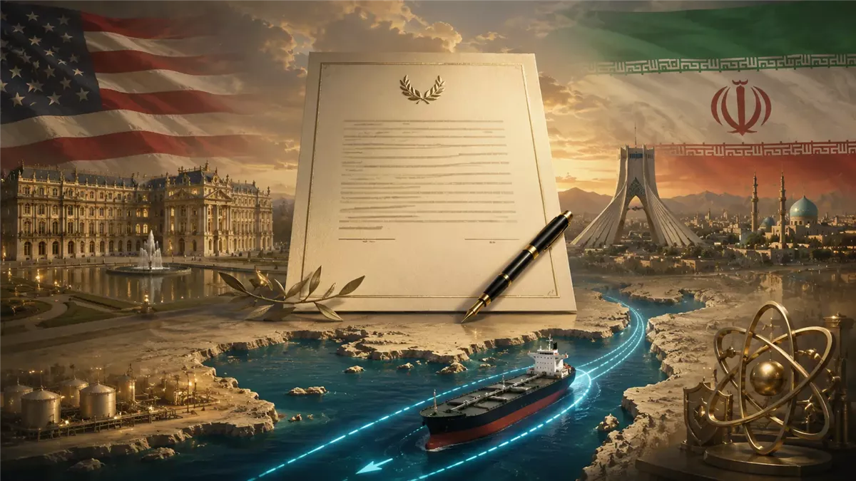 اتفاق إيران والولايات المتحدة - Illustration