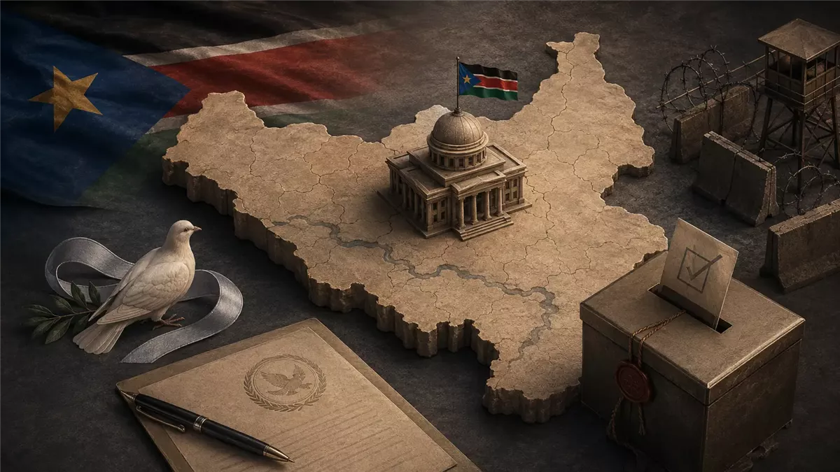موعد الانتخابات العامة في جنوب السودان - Illustration