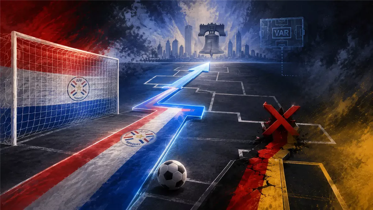 منتخب ألمانيا يودع كأس العالم 2026 بعد ركلات الترجيح - Illustration