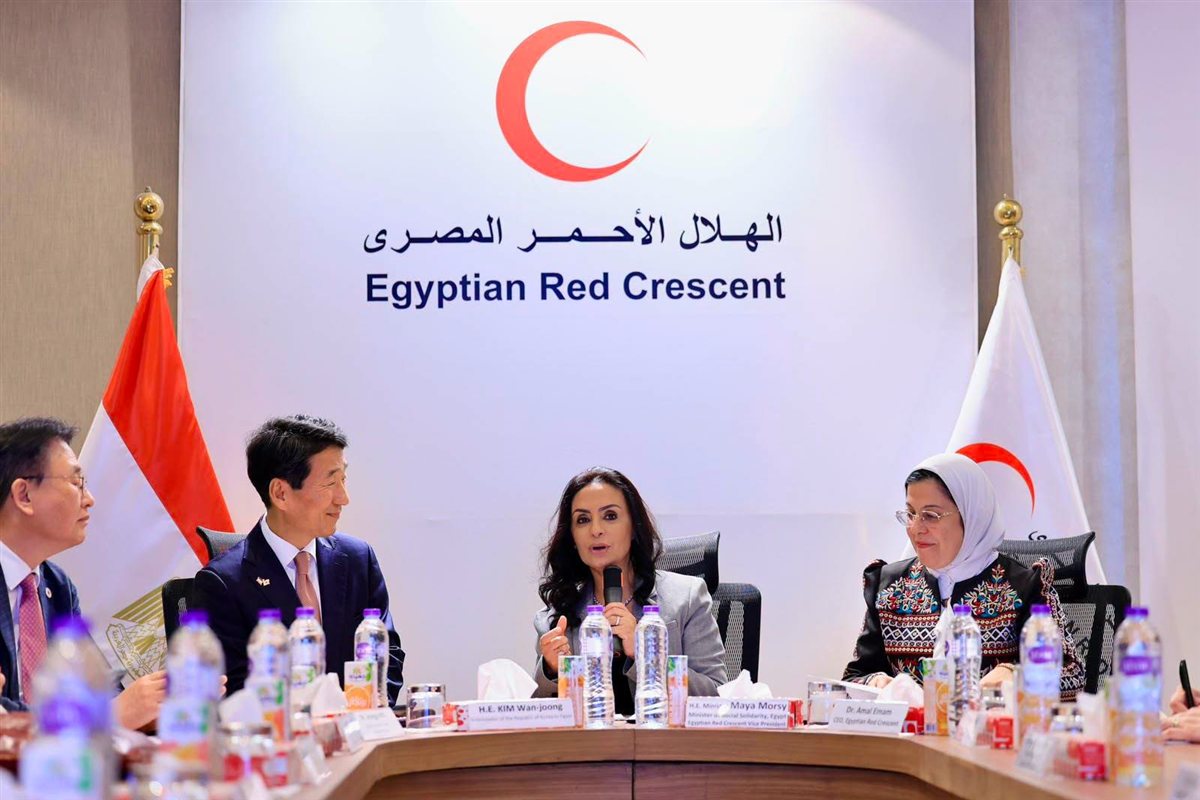 وزارة التضامن الاجتماعي تشهد تعاوناً إنسانياً لدعم قطاع غزة