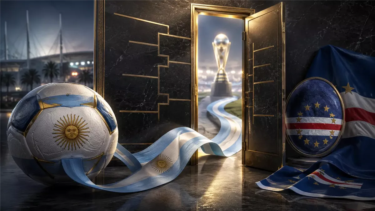 الأرجنتين تتأهل إلى دور الـ16 في كأس العالم 2026 - Illustration