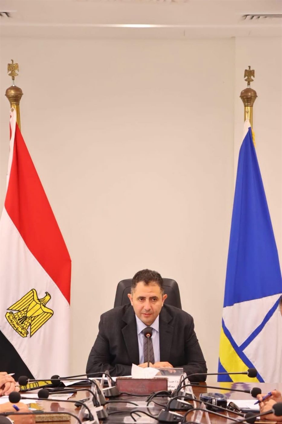الدكتور حسام الدين فوزي محافظ دمياط