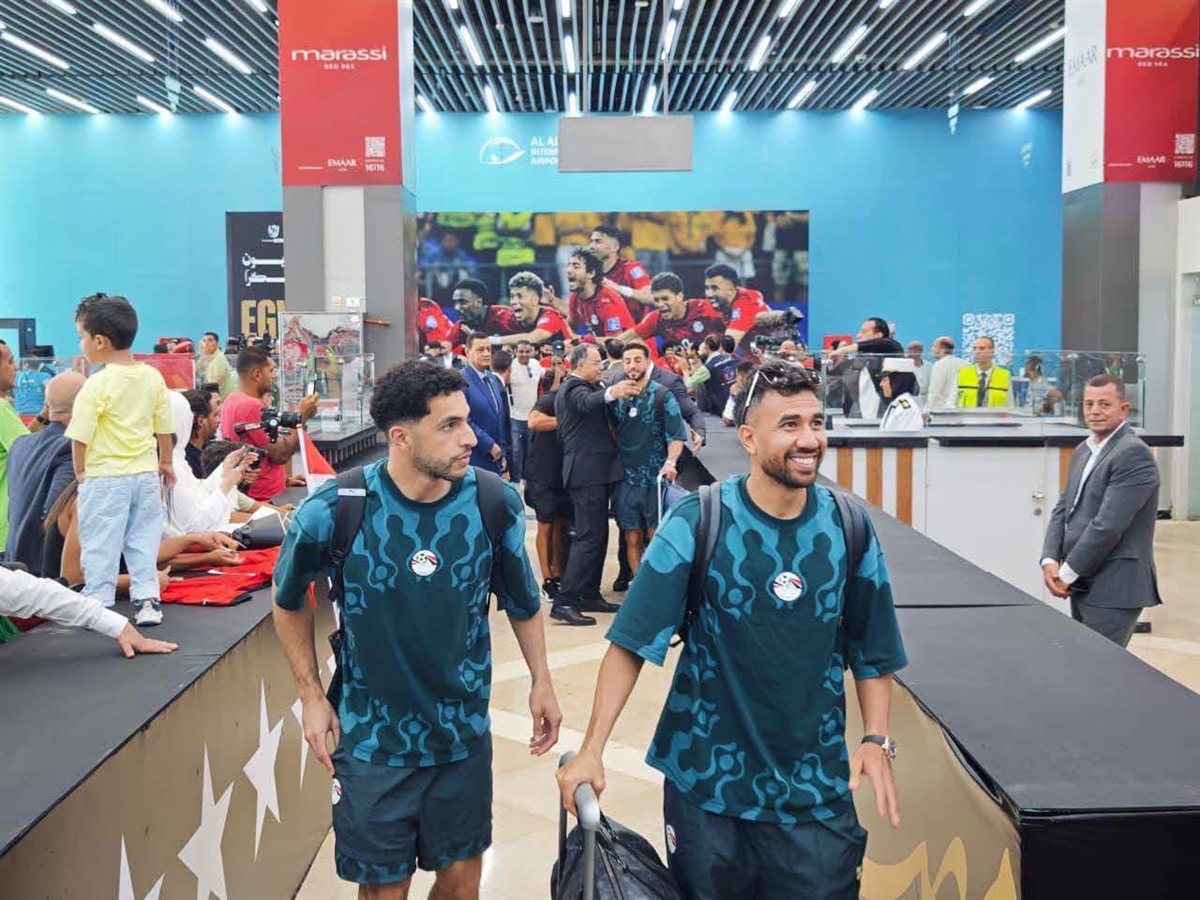 استقبال رسمي لمنتخب مصر بعد إنجاز كأس العالم