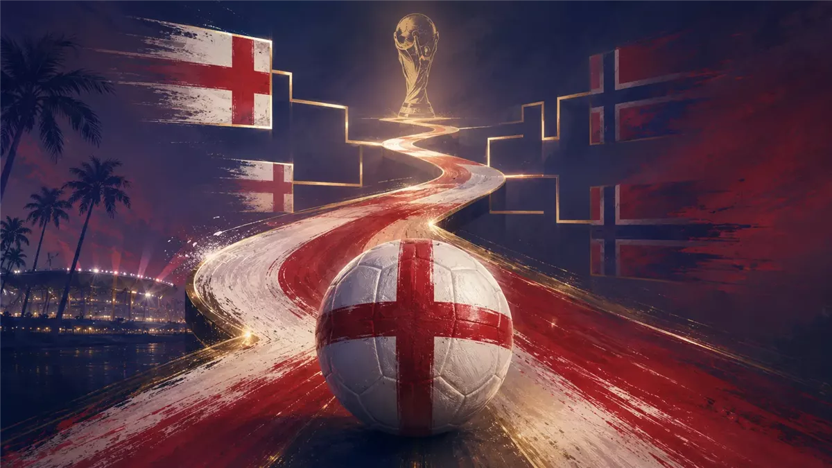 منتخب إنجلترا يواصل مشواره في كأس العالم 2026 - Illustration