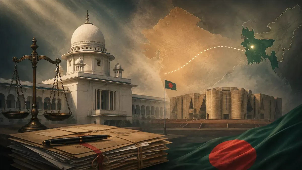 الشيخة حسينة تتحدى حكم الإعدام الغيابي - Illustration
