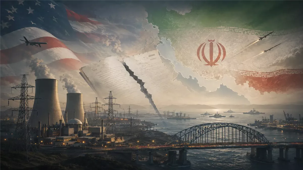 واشنطن وطهران تتبادلان الاتهامات حول أمن هرمز - Illustration