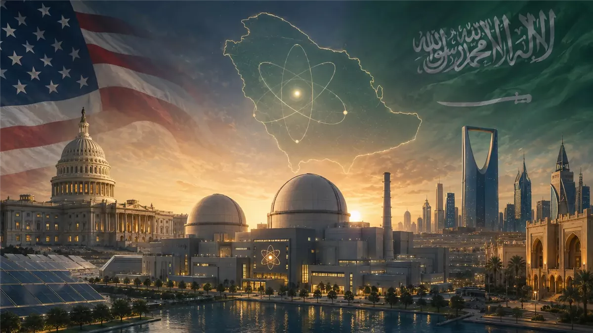 واشنطن والرياض تبحثان تطوير مشاريع الطاقة النووية - Illustration