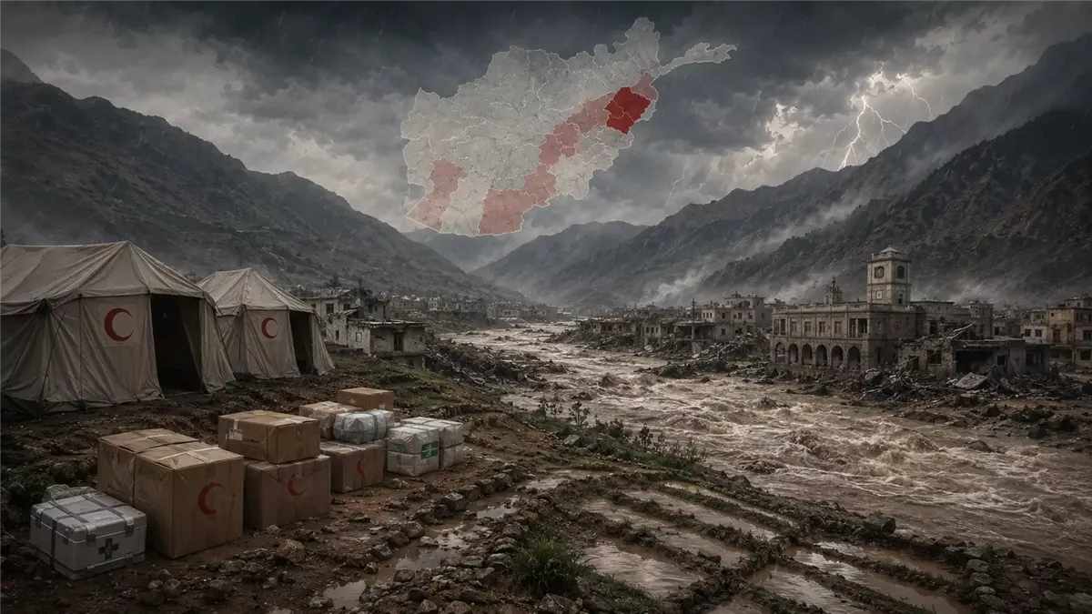 السلطات الأفغانية تتابع آثار فيضانات نورستان - Illustration