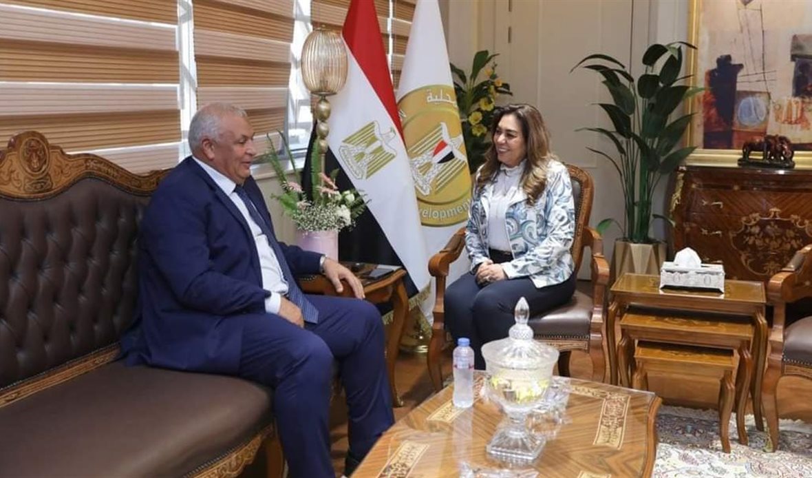 وزيرة التنمية المحلية
