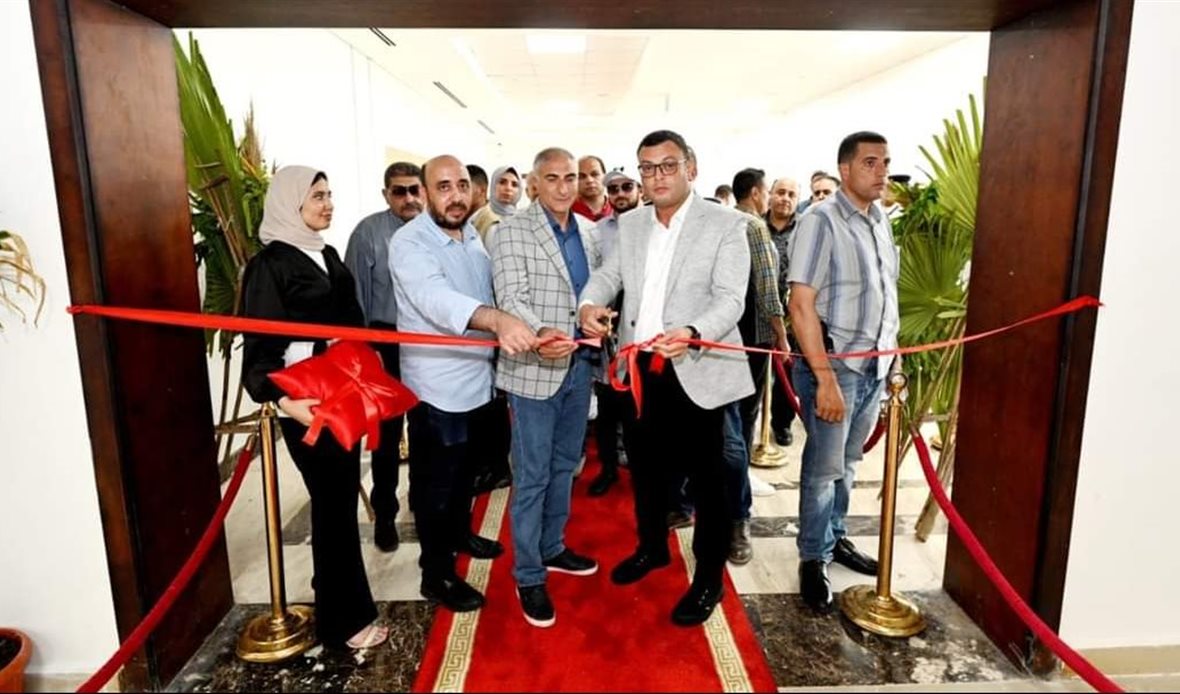 خلال افتتاح المركز