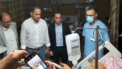 نائب وزير الصحة يقوم بجولة تفقدية بمستشفى العلمين النموذجي 