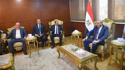 محافظ الغربية يستقبل الهيئة البرلمانية لحزب مستقبل وطن