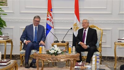 رئيس مجلس النواب يلتقي رئيس جمهورية صربيا