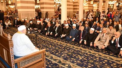 وزير الأوقاف ومفتي الجمهورية ومحافظ القاهرة يشهدون الاحتفال بالعام الهجري الجديد