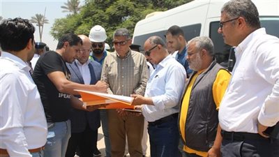 محافظ الجيزة يتفقد تطوير الطرق ومتابعة المشروعات الخدمية بأبو النمرس