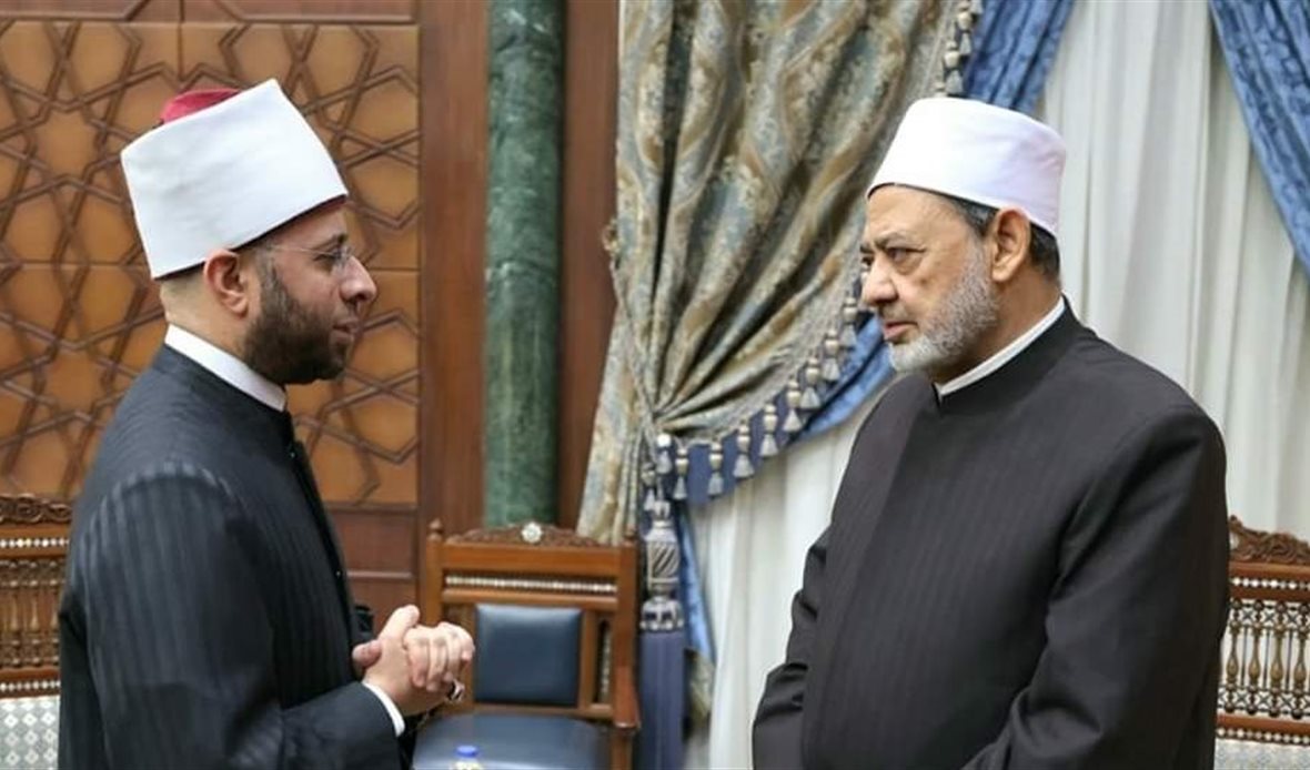شيخ الأزهر ووزير