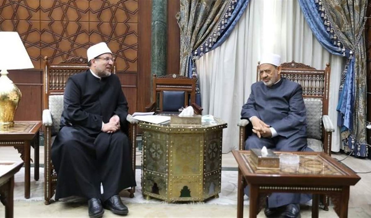 شيخ الأزهر ووزير