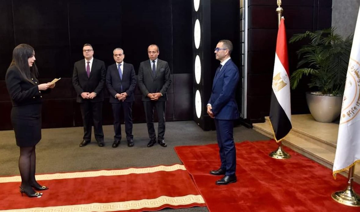 جانب من مراسم القسم