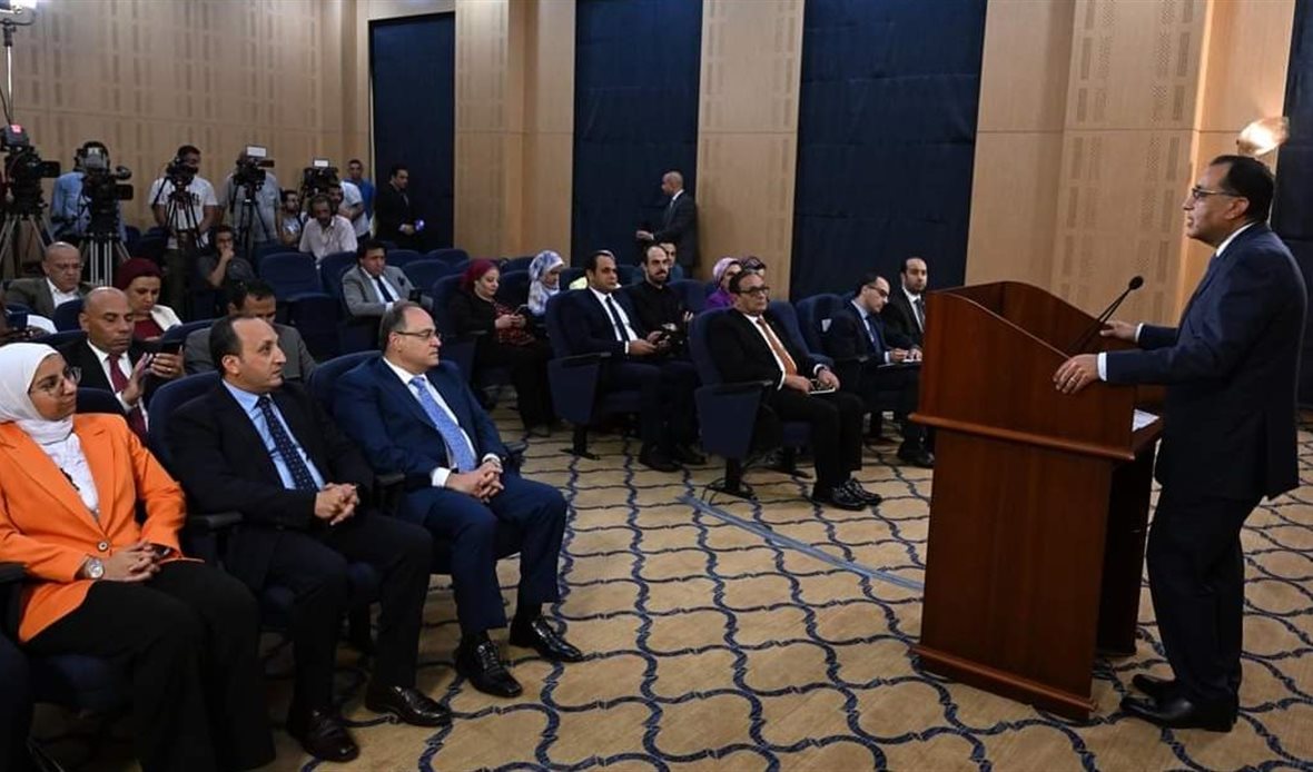 جانب من المؤتمر الصحفي