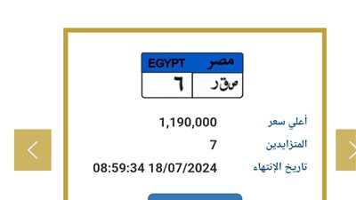 لوحة بـ1.2 مليون جنيه! المرور يطرح أرقامًا مميزة بمزايا حصرية وتنافس محتدم