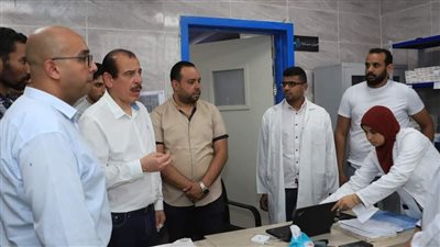 نائب وزير الصحة يتفقد 3 مراكز وحدات صحية بقنا 