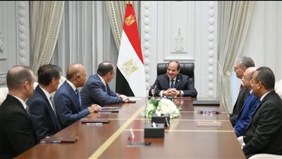 السيسي يجتمع مع الرئيس التنفيذي لشركة «أباتشي» الأمريكية