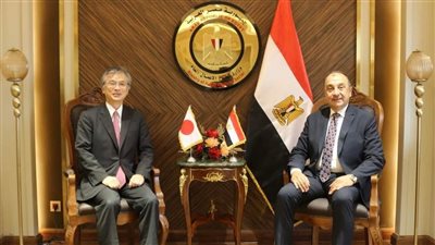 وزير قطاع الأعمال يستقبل سفير اليابان بالقاهرة لبحث تعزيز التعاون الاقتصادي
