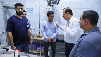 نائب وزير الصحة يتفقد مستشفى أخميم المركزي ويوصي باتخاذ الإجراءات القانونية مع فني الأشعة