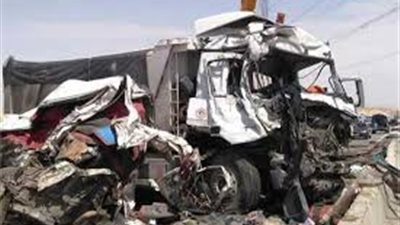 مصرع 3 أشخاص وإصابة 5 آخرين في حادث انقلاب سيارة بالقليوبية