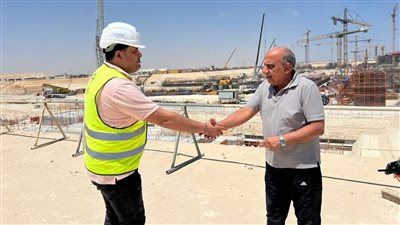 وزير الكهرباء يتابع الموقف التنفيذي لأعمال المشروع القومي للمحطة النووية بالضبعة