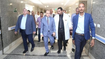 جولة محافظ كفر الشيخ لتفقد مستشفى قلين المركزي 