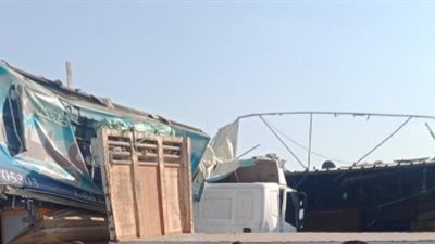 مصرع 4 أشخاص وإصابة 7 آخرين في حادث تصادم عدة سيارات بطريق الإسكندرية الصحراوي (صور)