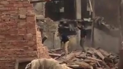  “وفاة شخص إثر انهيار جزئي لعقار بمنطقة إمبابة”