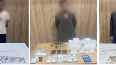 القضاء على بؤرة إجرامية لتجارة المخدرات بمنطقة كرداسة بمضبوطات بقيمة 2.2 مليون جنيه